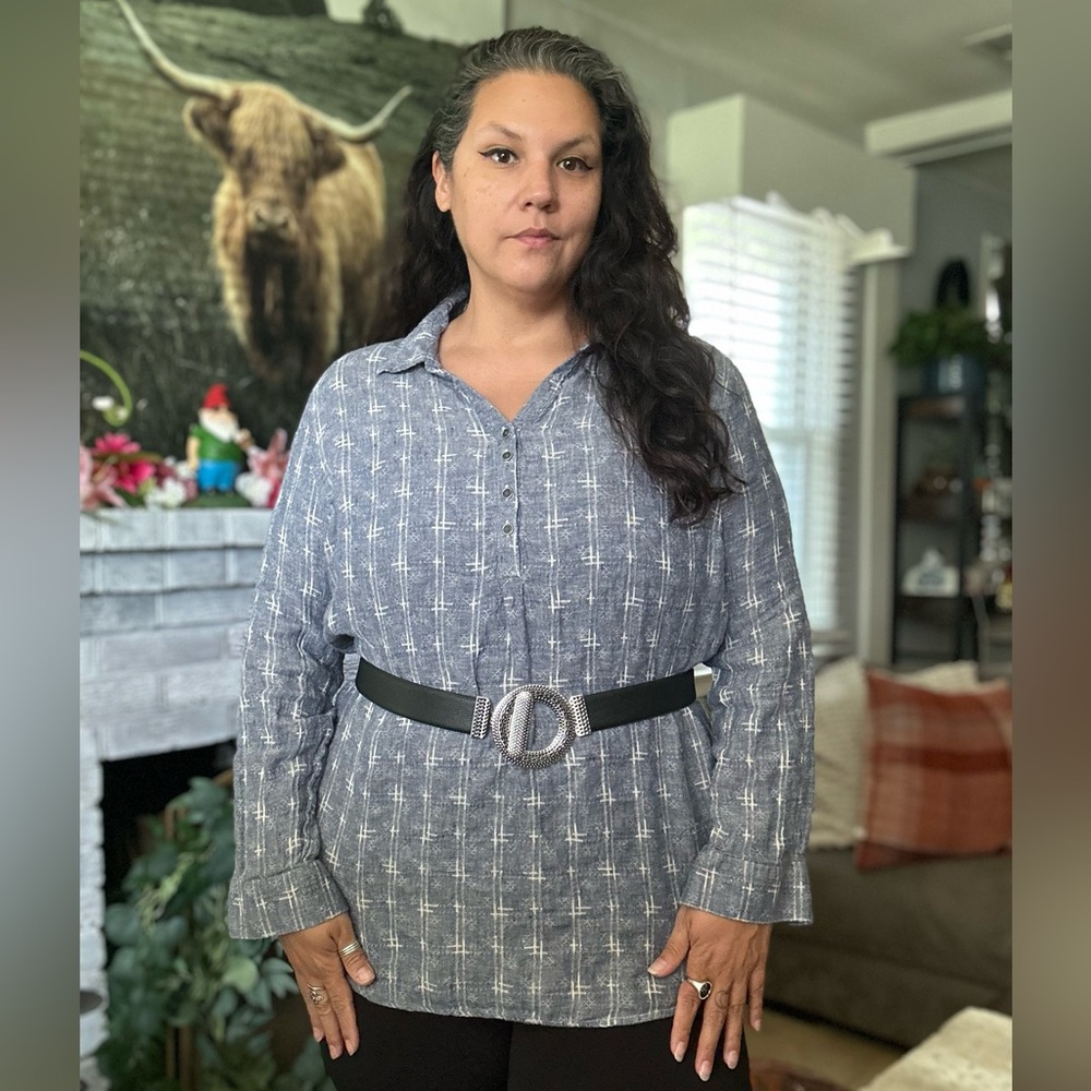 Bob Timberlake Chambray Tunic